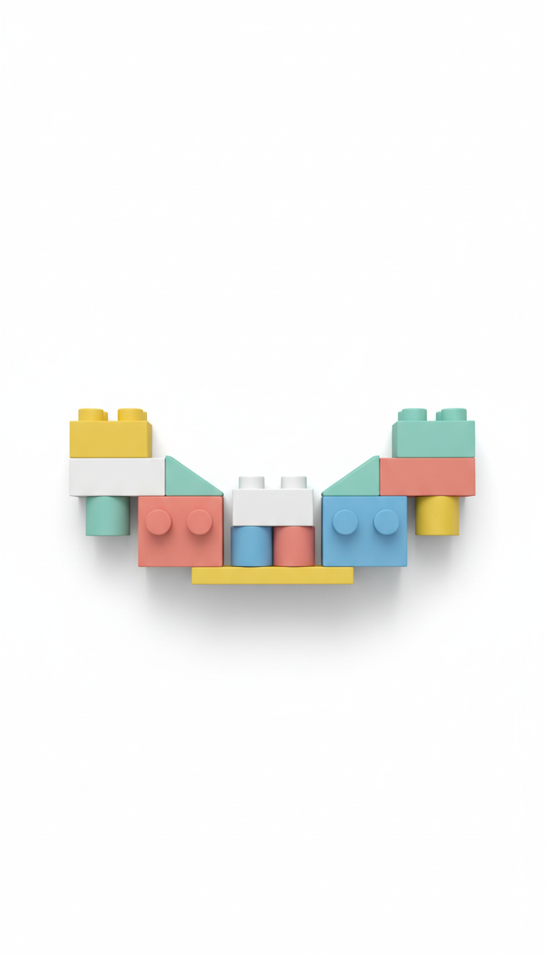 Colorful Building Blocks Set