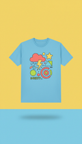 Sky Pop Blue Collectible Tee