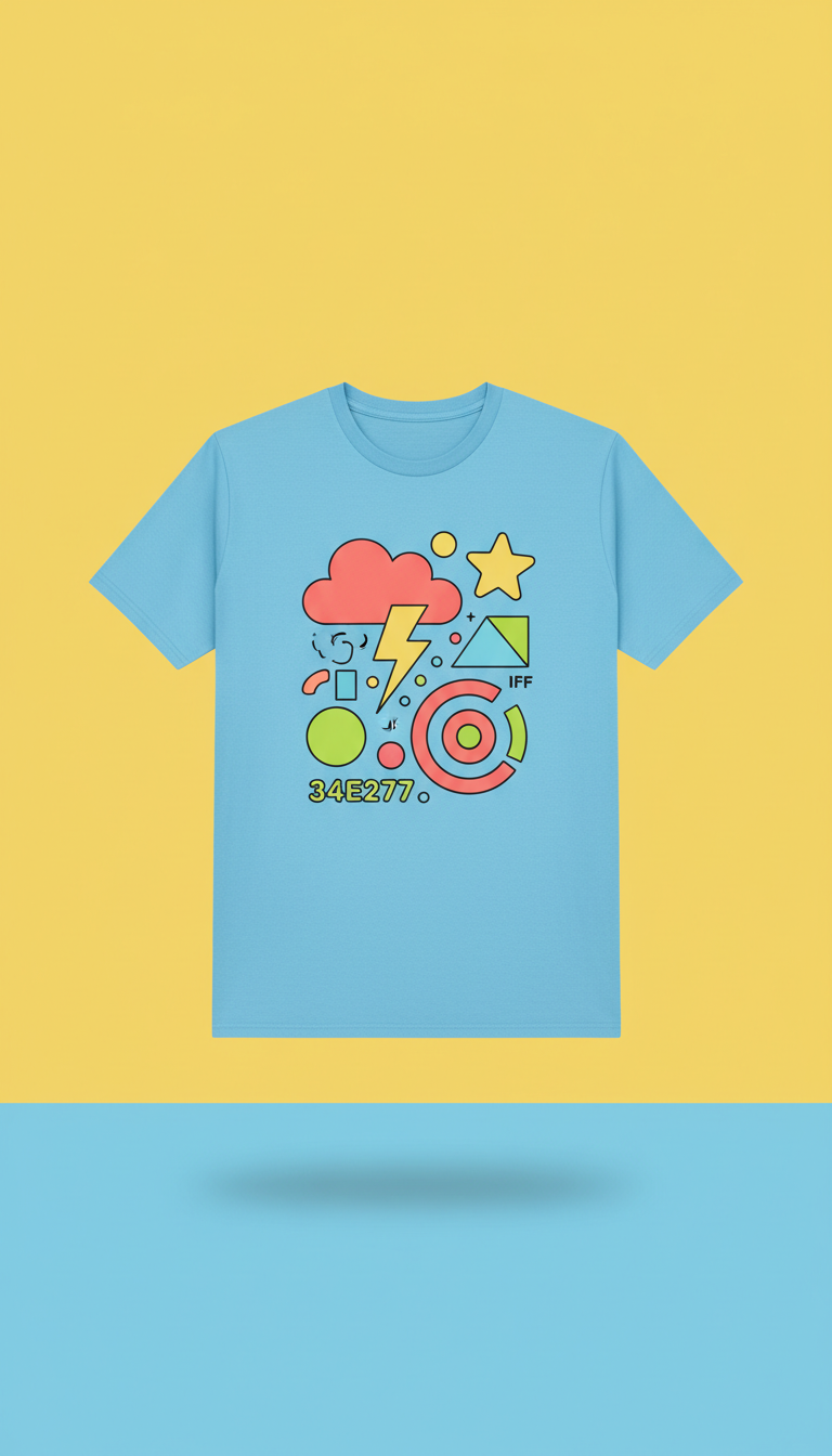 Sky Pop Blue Collectible Tee