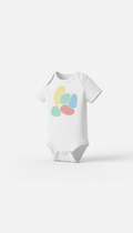 Cotton Onesie with Envelope Neckline